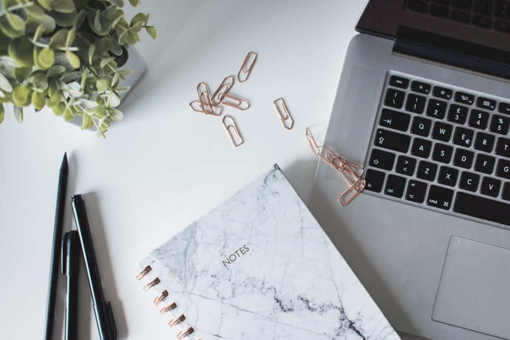 Claude Code - silver MacBook ro